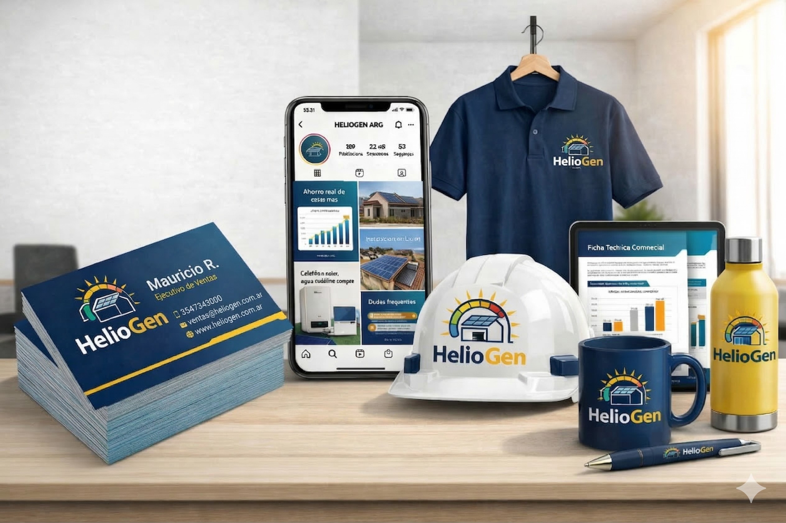 Ecosistema y App HelioGen
